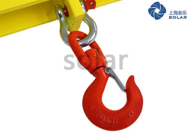 US Type Lifting And Rigging Hardware Alloy Steel / Carbon Steel Swivel Hoist Hook